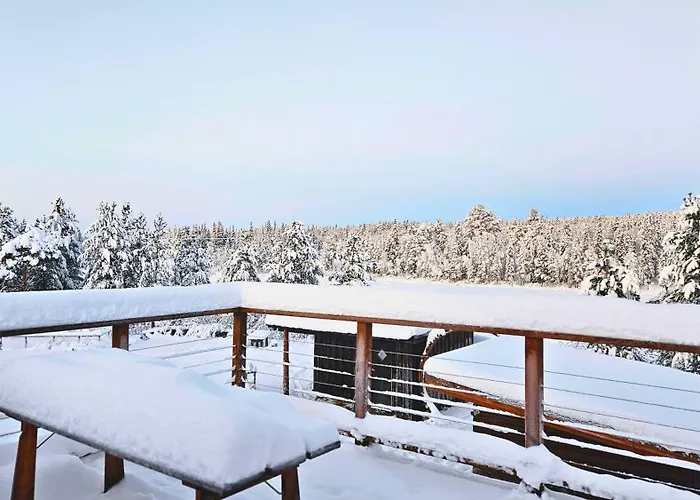 Cozy River Cabin Styled Loft Kiruna